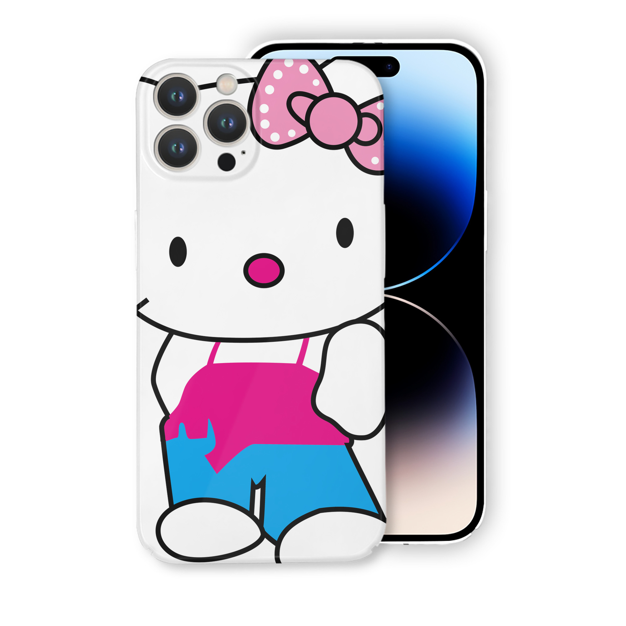 （画像用） Hello Kitty ハローキティ 【iPhone 14シリーズ対応】ハードケース